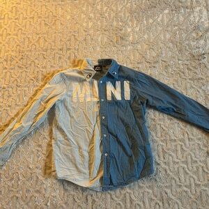 Mini cream men’s small shirt